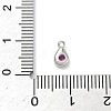 Brass Micro Pave Cubic Zirconia Charms KK-G548-20P-4