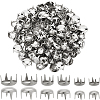 240Pcs 3 Styles Brass Four-Claw Rivets KK-SP0002-45P-1
