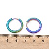 202 Stainless Steel Huggie Hoop Earrings EJEW-F111A-18mm-RC-5