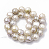 Natural Baroque Pearl Keshi Pearl Beads Strands PEAR-R064-98-2