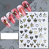 Butterfly Paper Nail Art Stickers PW-WG16398-05-1