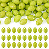 50Pcs Opaque Acrylic Beads SACR-TADJ0001-01C-1