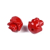 Synthetic Coral Carved Beads CORA-C003-18-3