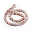 Natural Red Netstone Beads Strands LS-G-F352-8mm-4