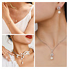 48Pcs 8 Style Acrylic Imitation Pearl Charms OACR-TA0001-09-8
