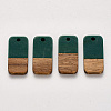 Resin & Walnut Wood Pendants RESI-S384-008A-A01-1