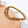 304 Stainless Steel Stretch Bangles for Women BJEW-P315-02B-G-3