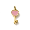 304 Stainless Steel Enamel Charms STAS-R153-05G-03-1