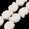 Natural Lava Rock Beads Strands G-G347-01I-2
