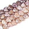 Natural Baroque Keshi Pearl Beads Strands PEAR-N020-P41-02A-2