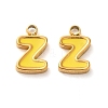 304 Stainless Steel Enamel Charms STAS-L022-292G-Z-1