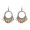 Alloy & Glass Chandelier Earrings for Women WG7E42B-01-5