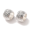 Tibetan Style Zinc Alloy Beads X-TIBEB-R063-014AS-RS-3