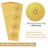 Self Adhesive Gold Foil Embossed Stickers DIY-WH0211-328-2