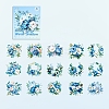 15Pcs 15 Styles Paper Sticker PW-WG39B9C-05-1