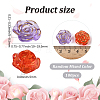 100Pcs Plastic Beads KY-PA0001-07-2