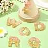 26Pcs 26 Styles Transparent Epoxy Resin Pendants CRES-YW0002-28G-5