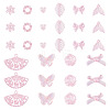 182Pcs 100G Transparent Acrylic Beads OACR-TA0003-66C-2