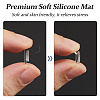 50 Pairs Silicone Eyeglass Nose Pad AJEW-DC0003-44-5