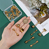 16Pcs Alloy Cord Ends FIND-PH01474-3
