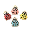 Alloy Enamel Pendants ENAM-D046-04KCG-1