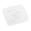 10 Pairs Plastic Clip-on Earring Findings STAS-UN0024-79-4