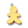 Opaque Resin Pendants LS-RESI-D055-132P-3