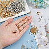 1000Pcs 2 Colors CCB Plastic Beads CCB-DC0001-18-3