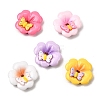 Opaque Resin Cabochons RESI-K046-10-1