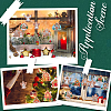 1Set Christmas Plastic Pendants DIY-SC0026-46B-5