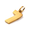 304 Stainless Steel Charms STAS-A106-01G-07-2