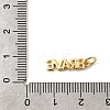 Brass Pendants KK-I364-11G-02-3