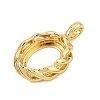 Brass Pendant Cabochon Settings KK-CBA968C-03G-07-2