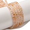 Natural Citrine Beads Strands G-B090-A25-03-1