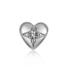 316L Surgical Stainless Steel Micro Pave Clear Cubic Zirconia Tongue Rings FS-WG6EDE0-01-1