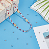 925 Sterling Silver Bead Tips with Suede Fabric Square Silver Polishing Cloth FIND-BC0013-10A-5