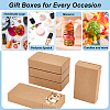Kraft Paper Storage Gift Drawer Boxes CON-WH0095-56C-6