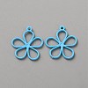 Hollow Out Spray Painted Alloy Pendants FIND-WH20008-19E-1