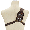 PU Leather Sword Holster Sword Back Sheath for Medieval Renaissance Cosplay Props AJEW-WH0248-583-1
