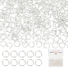 Beebeecraft 300Pcs 304 Stainless Steel Jump Rings STAS-BBC0004-98B-1