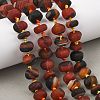 Natural Banded Agate Beads Strands GG-T001-06-1