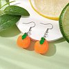 Resin Dangle Earrings EJEW-JE06045-2