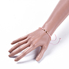 Adjustable Nylon Thread Braided Beads Bracelets BJEW-JB04379-03-4