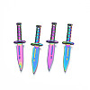 Rainbow Color Alloy Pendants PALLOY-N156-210-1