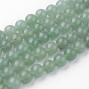 Natural Green Aventurine Bead Strands G-G735-63-10mm-1