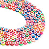 Handmade Polymer Clay Beads CLAY-CD0001-06-2