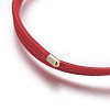 Polyacrylonitrile Fiber Cord Bracelets BJEW-F360-G04-2