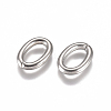 Tarnish Resistant 304 Stainless Steel Open Jump Rings X-STAS-L234-144F-2