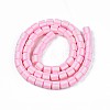 Handmade Polymer Clay Bead Strands CLAY-T020-12H-2