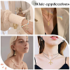 10Pcs 5 Styles Brass Micro Pave Cubic Zirconia Pendants KK-BBC0019-87-6